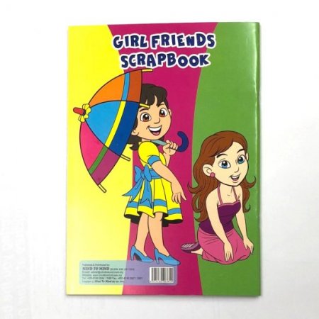 Girl Scrapbook Jumbo 64 Pages 335x240mm MM03625