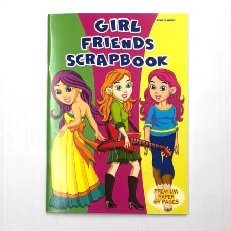 Girl Scrapbook Jumbo 64 Pages 335x240mm MM03625