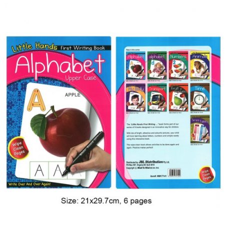 Little Hands First Writing Book Alphabet Upper Case (MM17141)