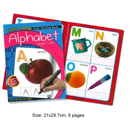 Little Hands First Writing Book Alphabet Upper Case (MM17141)