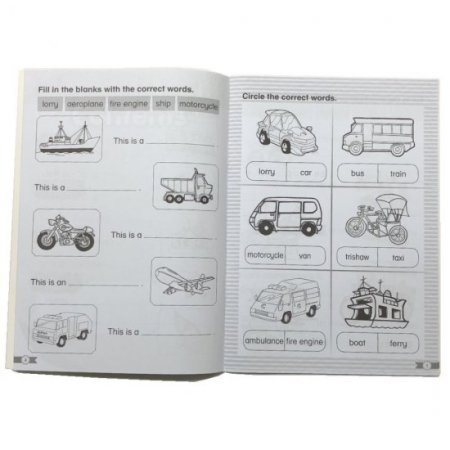 My Preschool English Activity Book 4 Ages 5-7 (MM33118)