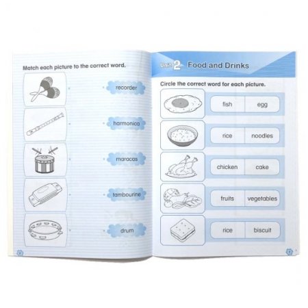 My Preschool English Activity Book 2, Ages 4-6 (MM33446)