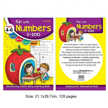 Fun With Numbers 1-100 Ages 4-6 (MM71927)