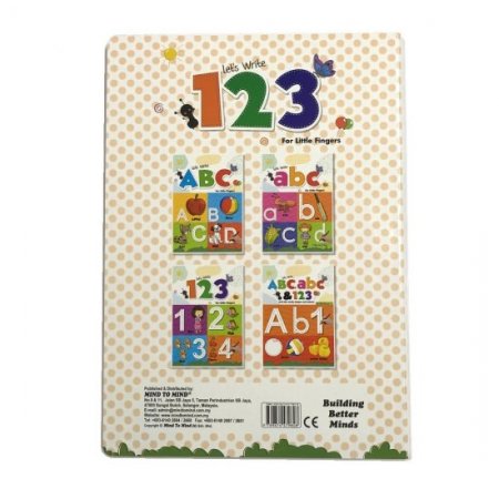 Let's Write and Wipe Numbers (For LittleI Fingers) MM79848