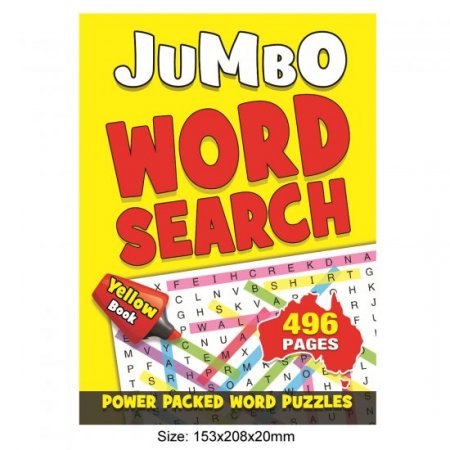 496 Pages Word Search Book 1 (MM88803.)