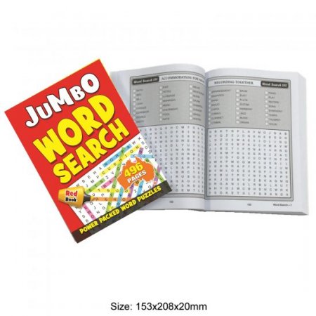 496 Pages Word Search Book 2 (MM88902.)