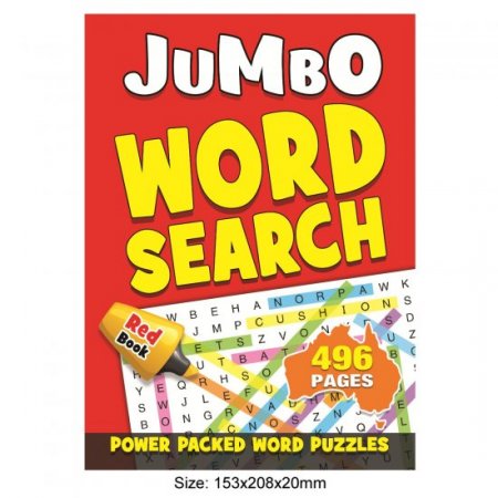 496 Pages Word Search Book 2 (MM88902.)