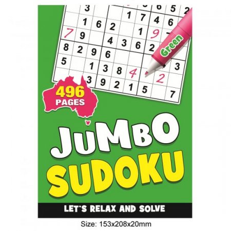 496 Pages Sudoku Book 3 (MM99700)