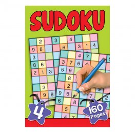 160 Pages Sudoku Book 4 (MM00000)