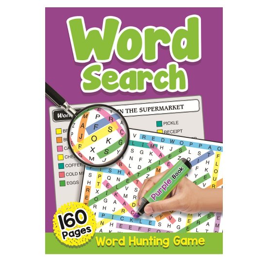 160 Pages Word Search Book 4 (MM00406)