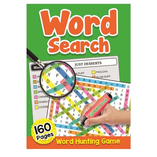 160 Pages Word Search Book 6 (MM00604)