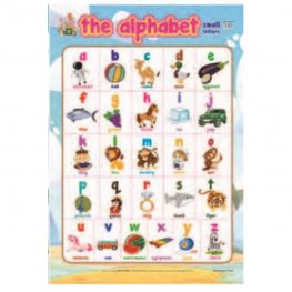 Educational Chart the alphabet (Small Letters) (MM00839)  Educational Chart the alphabet (Small Letters) (MM00839)