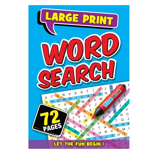 72 Pages Word Search Book 3 (MM01106)
