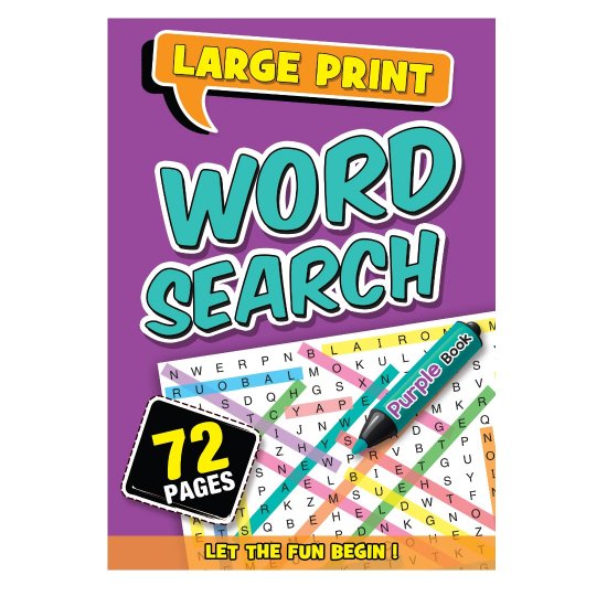 72 Pages Word Search Book 4 (MM01205)