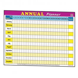 Educational Chart Annual Planner (MM01768)  Educational Chart Annual Planner (MM01768)