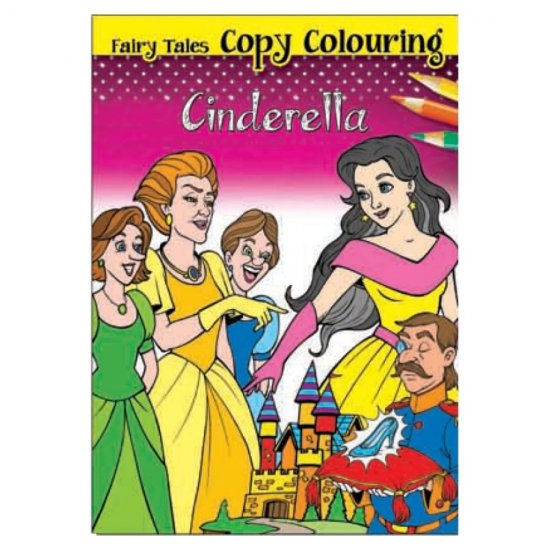 Fairy Tales Copy Colouring Cinderella (MM01775)