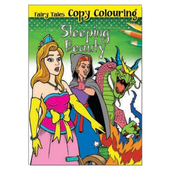 Fairy Tales Copy Colouring Sleeping Beauty (MM01799)