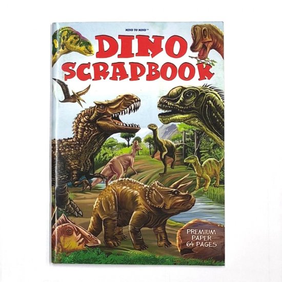 Dino Scrapbook Jumbo 64 Pages 335x240mm MM03618
