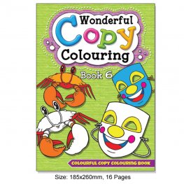 Wonderful Copy Colouring Book 6 (MM08806)