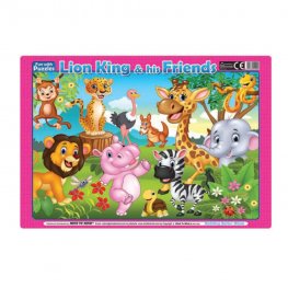 Fun With Puzzle Lion King & His Friends (MM14005)  Fun With Puzzle Lion King & His Friends (MM14005)