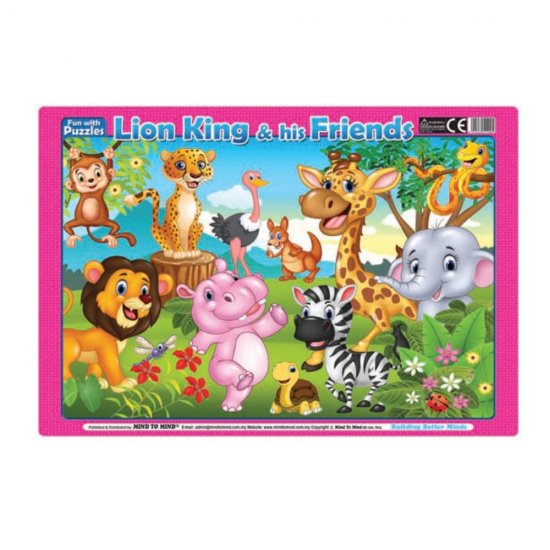 Fun With Puzzle Lion King & His Friends (MM14005)