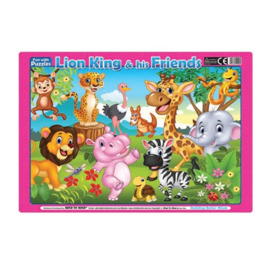 Fun With Puzzle Lion King & His Friends (MM14005)
