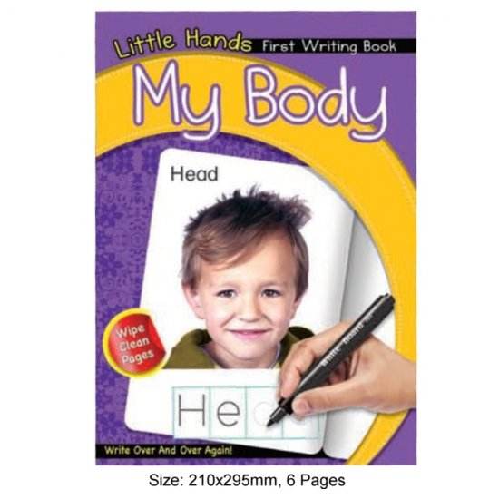 Little Hands First Writing Book My Body (MM17189)