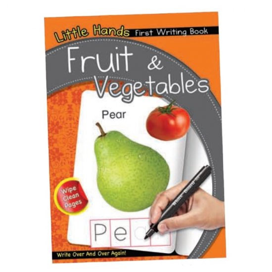 Little Hands First Writing Book Fruit & Vegetables (MM17202)