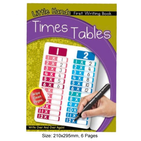 Little Hands First Writing Book Times Table (MM17431)