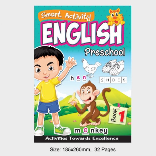 Smart Activity English Preschool Book 1 (MM18834)