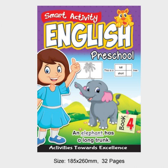 Smart Activity English Preschool Book 4 (MM18865)