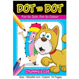Dot To Dot Chummy's Cat (MM18940)  Dot To Dot Chummy's Cat (MM18940)