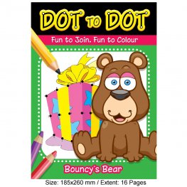 Dot To Dot Bouncy's Bear (MM18957)  Dot To Dot Bouncy's Bear (MM18957)