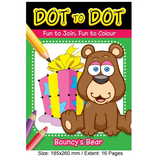 Dot To Dot Bouncy\'s Bear (MM18957)