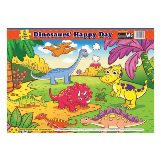 Fun With Puzzle Dinosaurs\' Happy Day (MM19602)