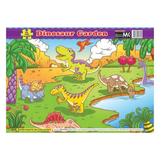 Fun With Puzzle Dinosaur Garden (MM19701)
