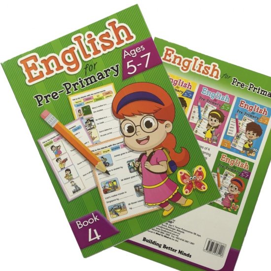 My Preschool English Activity Book 4 Ages 5-7 (MM33118)