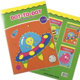 Dot-To-Dot Learning with Fun 1-30 (MM33354)  Dot-To-Dot Learning with Fun 1-30 (MM33354)