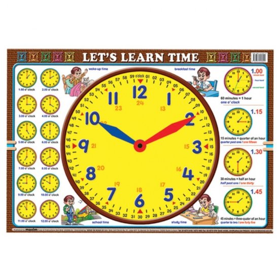 Let\'s Learn Time - Learn Time (MM80807)