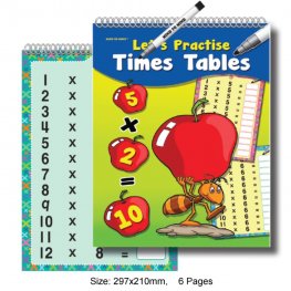 Flip Flash Let's Practise Times Tables (MM72146)