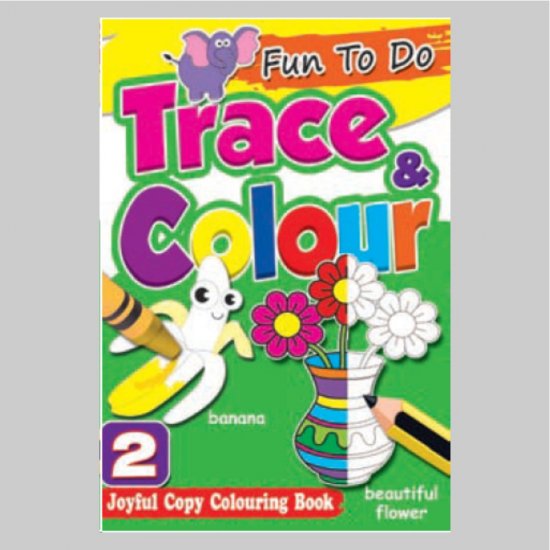 Fun To Do Trace & Colour Colouring Book 2 (MM74997)