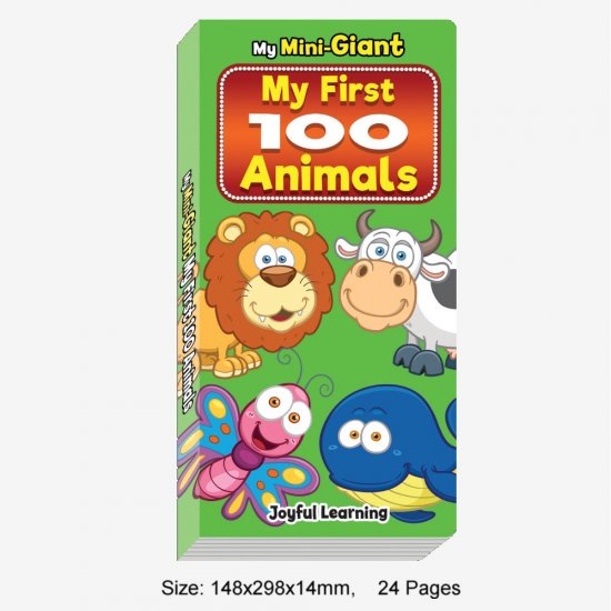 My Mini-Giant My First 100 Animals (MM76601)