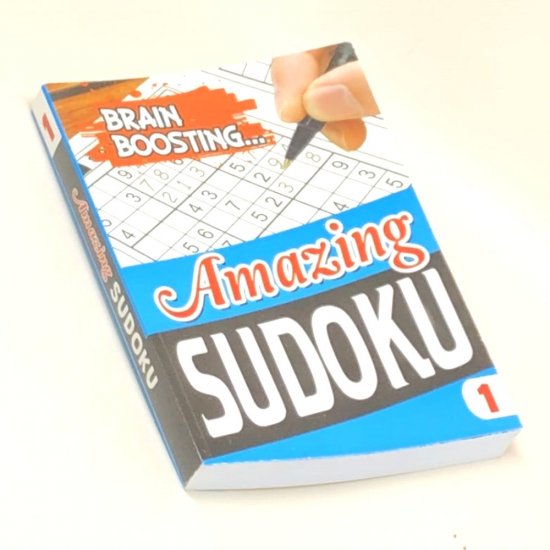 496 Pages Amazing Sudoku Book 1 (MM76748)
