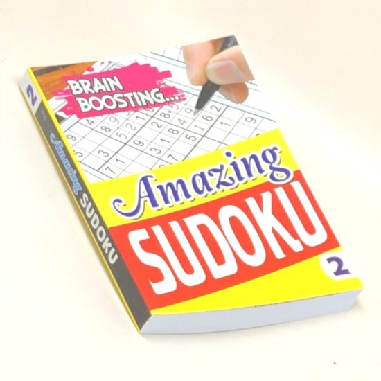 496 Pages Amazing Sudoku Book 2 (MM76755)