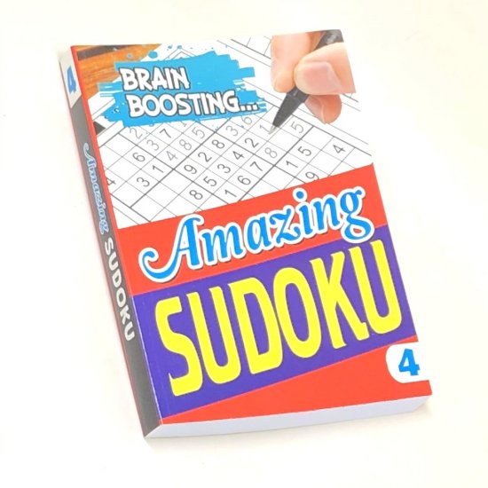 496 Pages Amazing Sudoku Book 4 (MM76779)