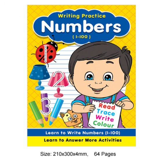 Writing Practice Numbers (1-100) (MM76915)