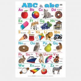 Educational Chart ABC & abc (MM79404)  Educational Chart ABC & abc (MM79404)
