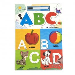 Let's Write and Wipe Capital Letters (For LittleI Fingers) MM79824  Let's Write and Wipe Capital Letters (For LittleI Fingers) MM79824