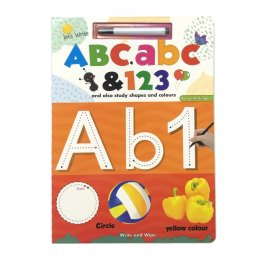 Let's Write and Wipe Alphabet, Numbers and also Study Shapes and Colours (For LittleI Fingers) MM79855  Let's Write and Wipe Alphabet, Numbers and also Study Shapes and Colours (For LittleI Fingers) MM79855