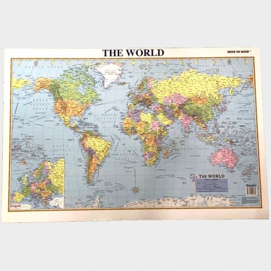 Educational Chart World Map (MM90362)